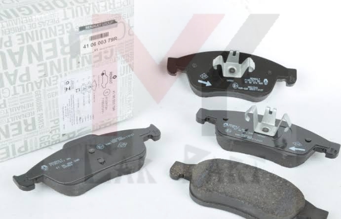 410600379R FRT BRAKE PAD DUSTER TERRANO T2