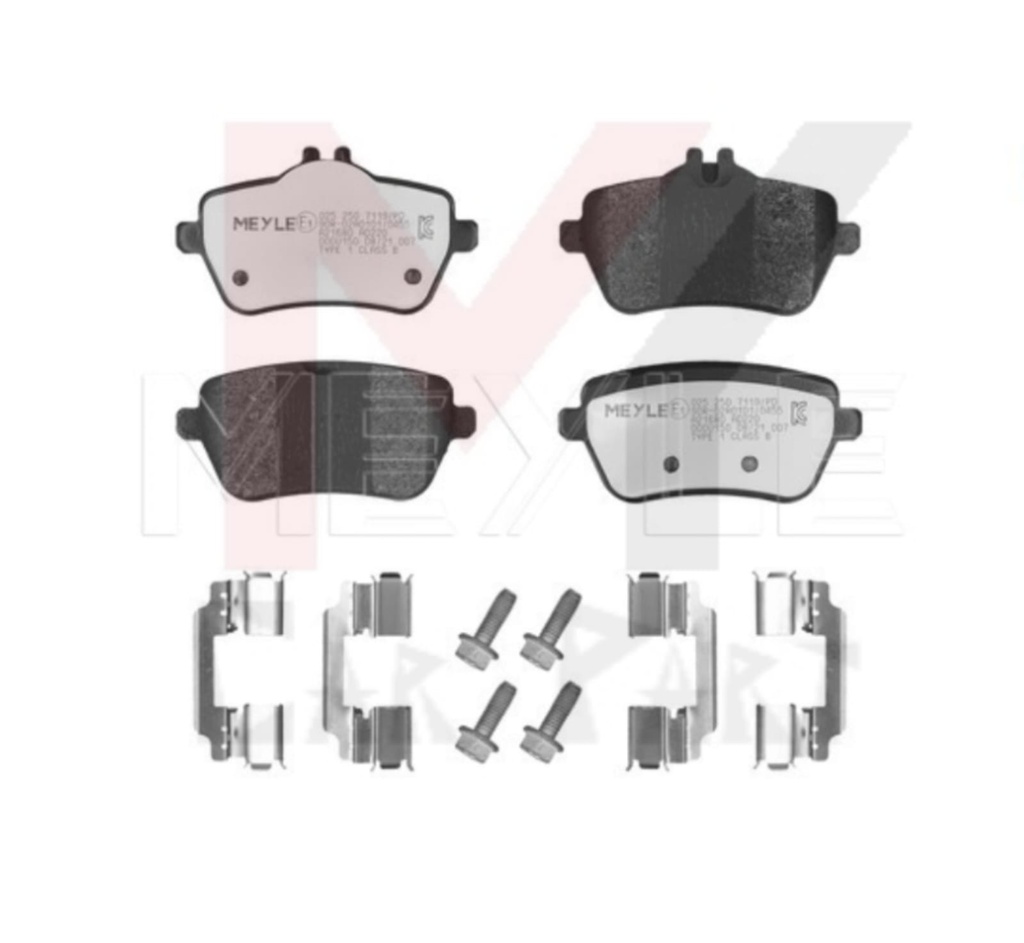 REAR BRAKE PAD MB 222