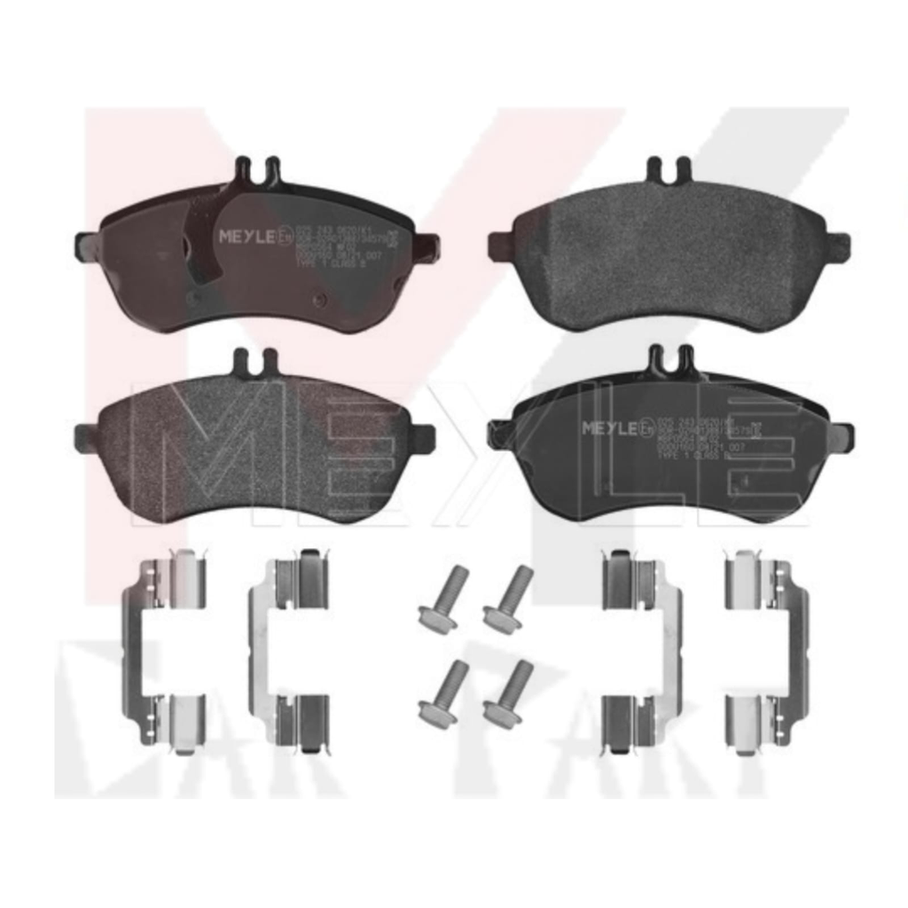 FRT BRAKE PAD MB W 204 212