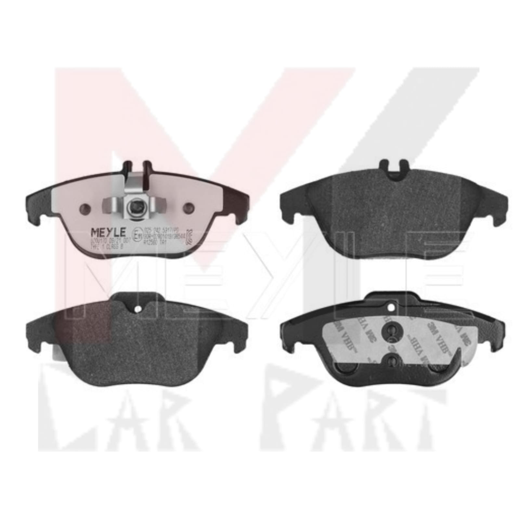 REAR BRAKE PAD MB 204