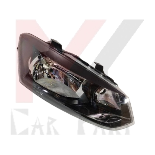 HEAD LAMP BALCK RH POLO VENTO