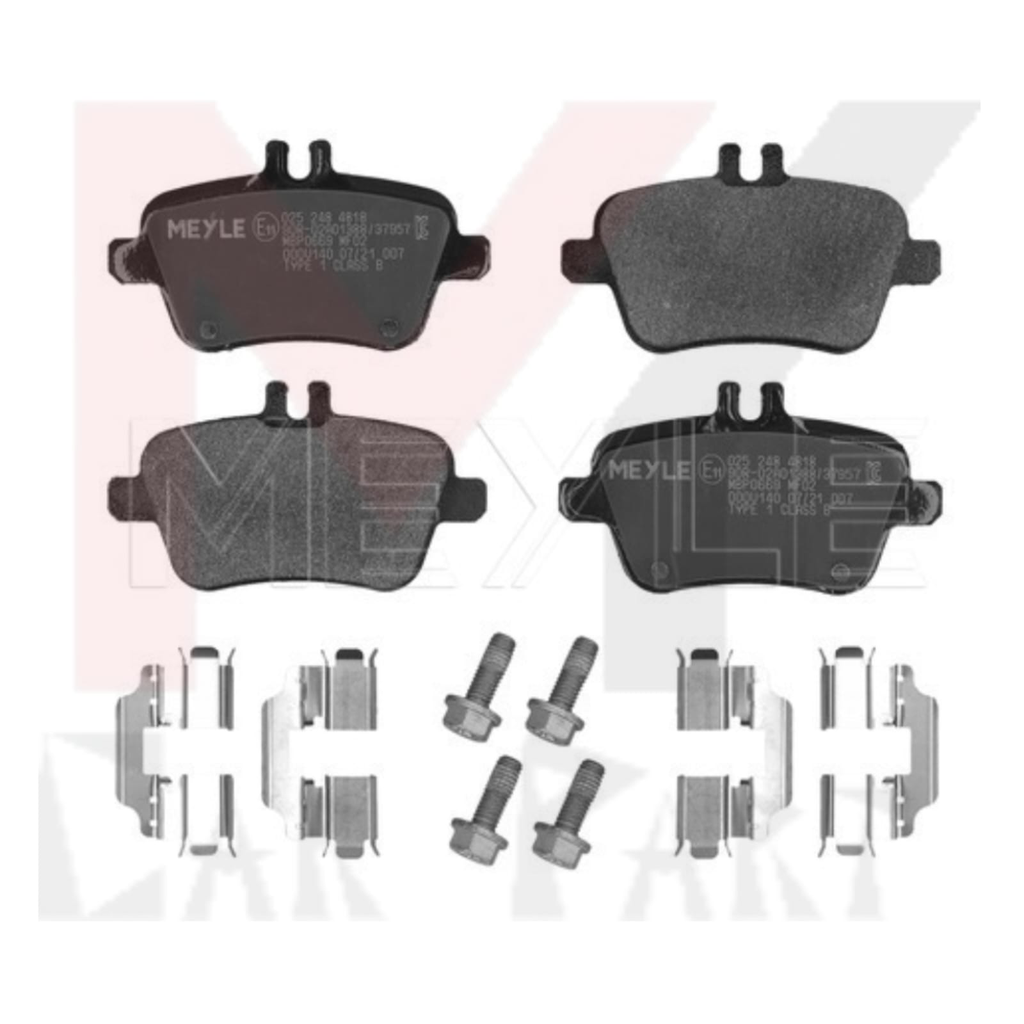 REAR BRAKE PAD MB 176 242 246