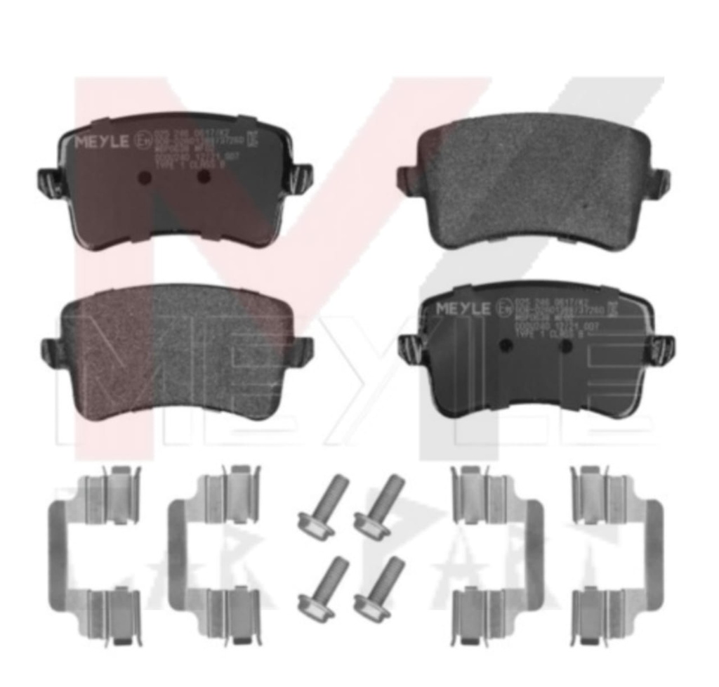 [0252460617/K2] REAR BARKE PAD AUDI A4 Q5 