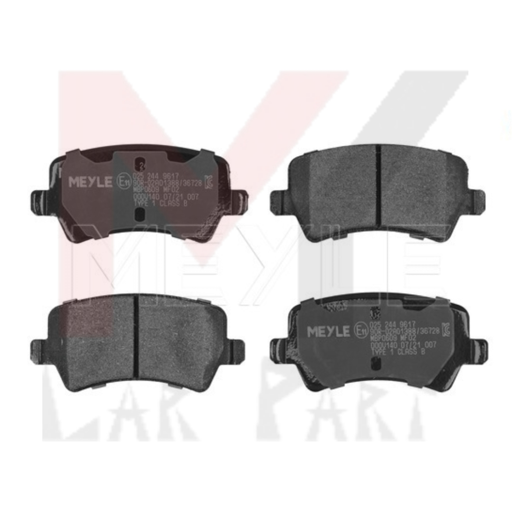 [0252449617] RR BRAKE PAD FREELANDER II , VOLVO