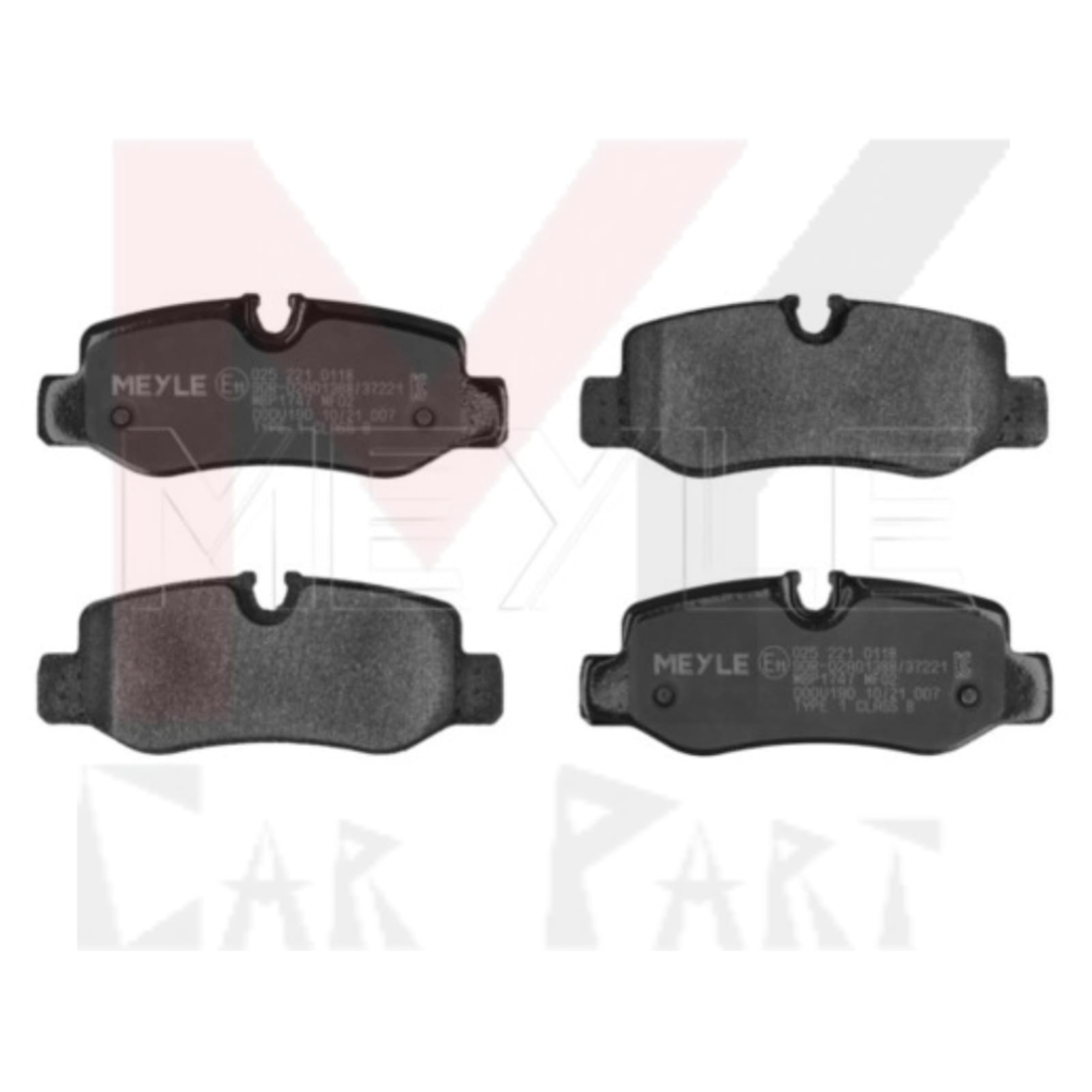 REAR BRAKE PAD MB V CLASS (W447)
