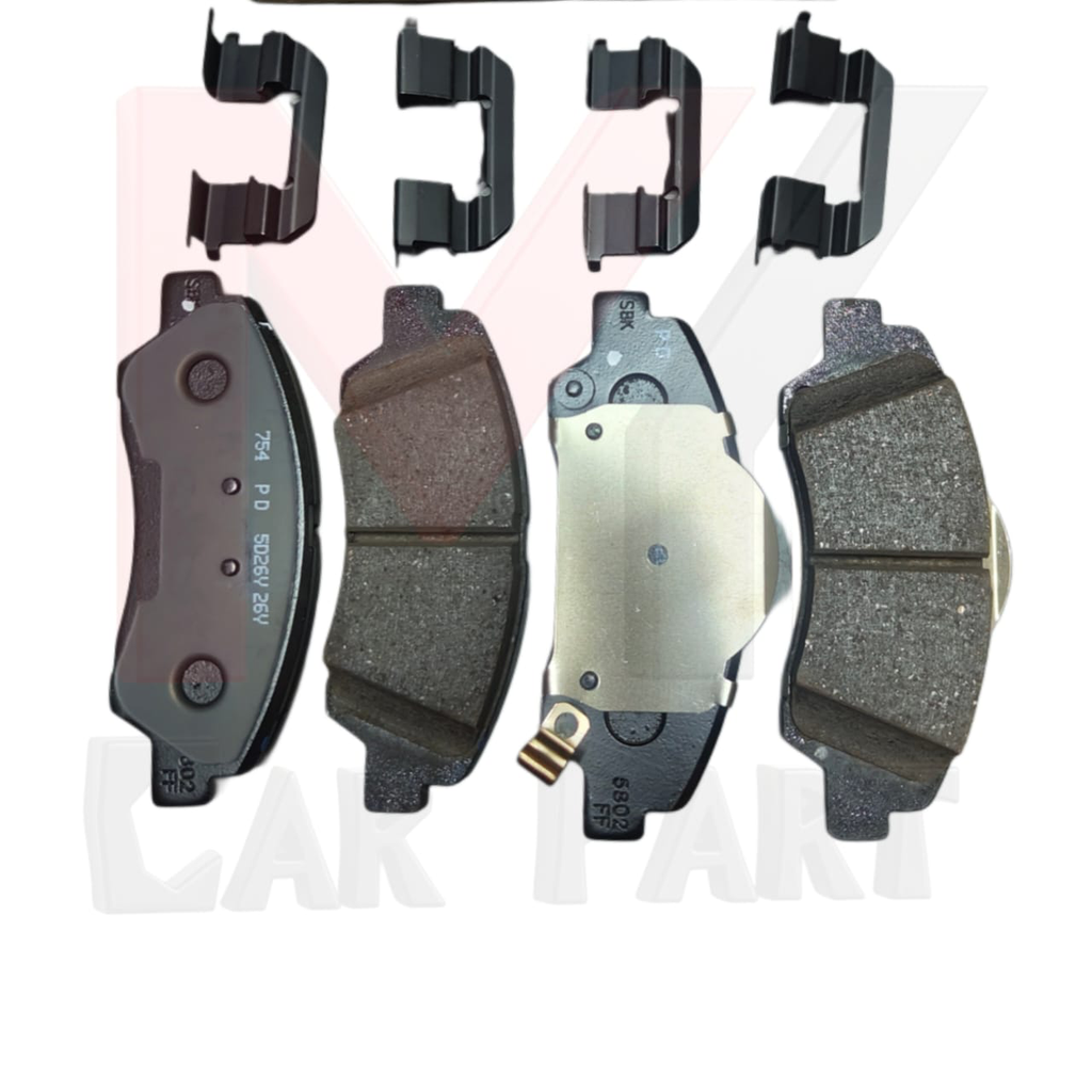 [58101B4A06] FRONT BRAKE PAD I10 GRAND NIOS