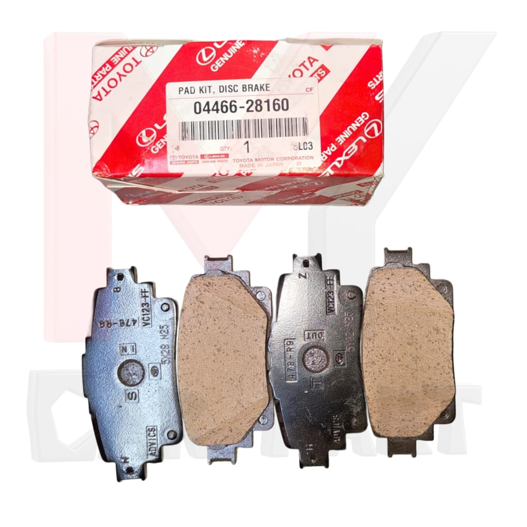 [0446628160] RR BRAKE PAD INNOVA HYCROSS