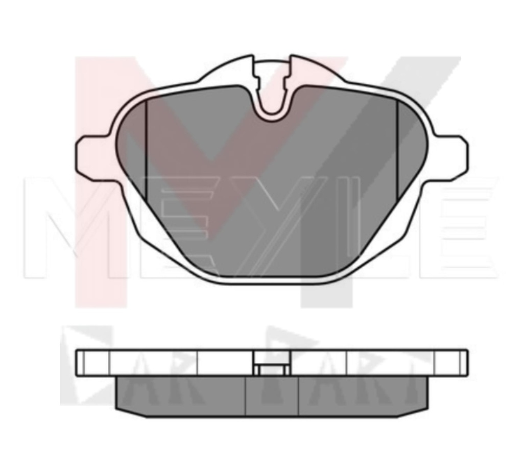 REAR BRAKE PAD BMW F10 F18