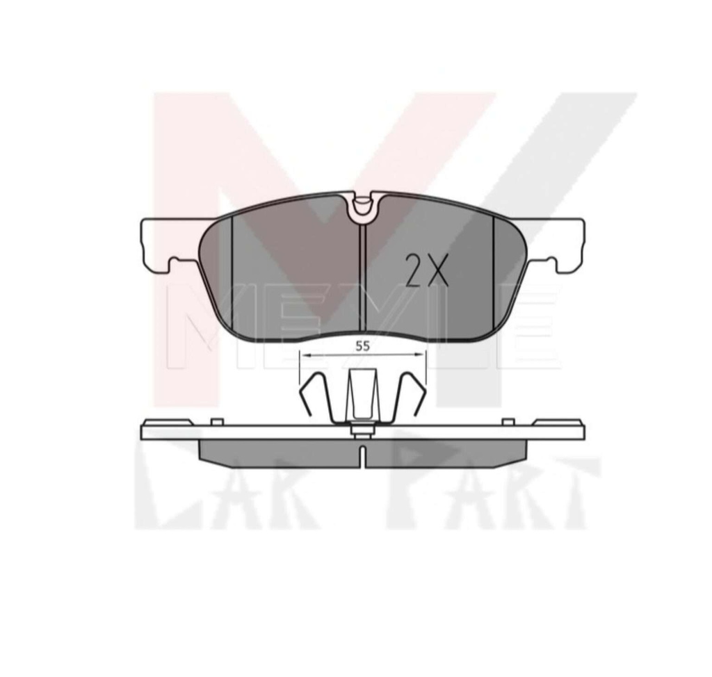 FRONT BRAKE PAD JAGUAR LANDROVER
