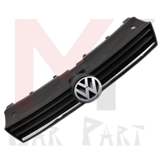 FRT GRILL UPPER CROME POLO