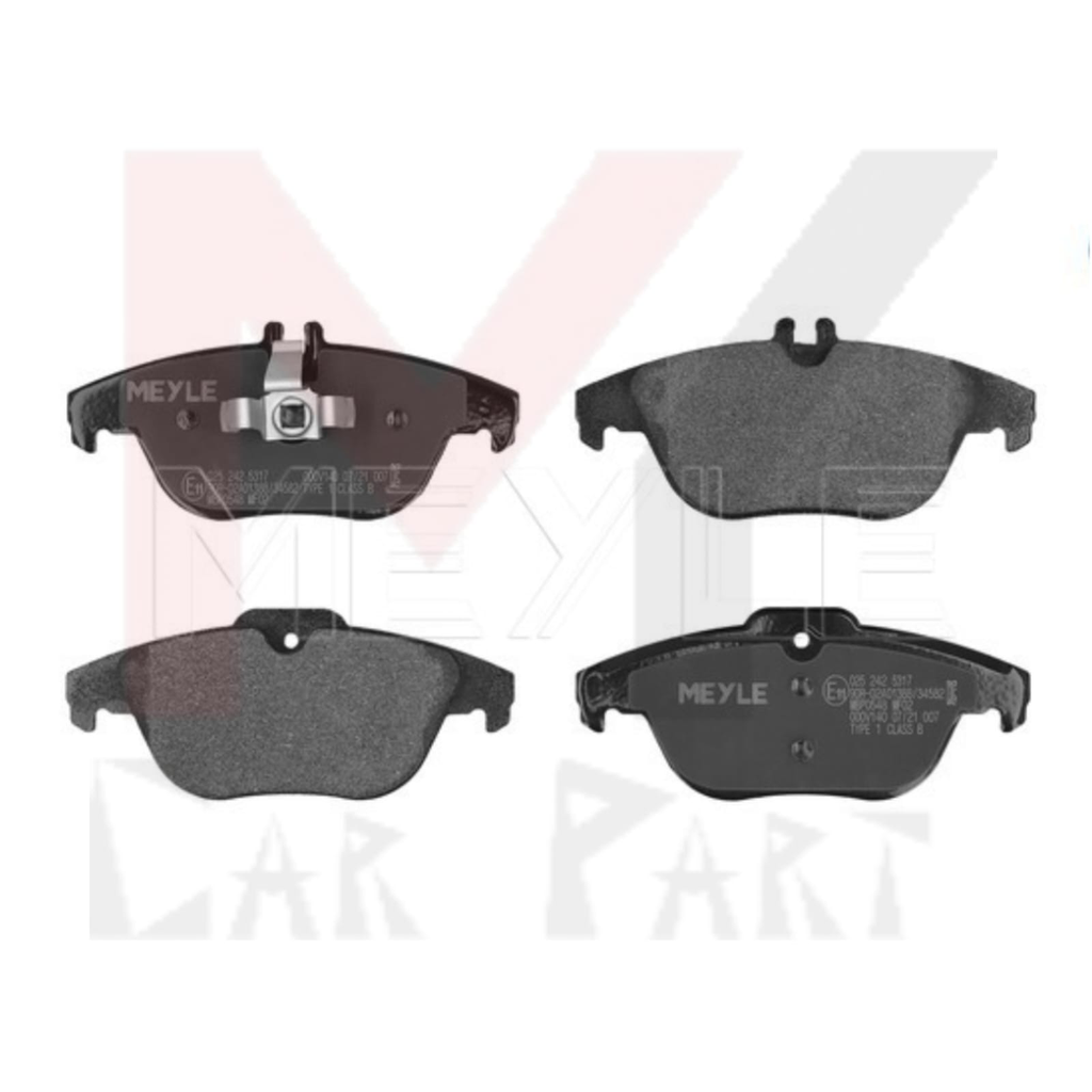 REAR BRAKE PAD MB 204