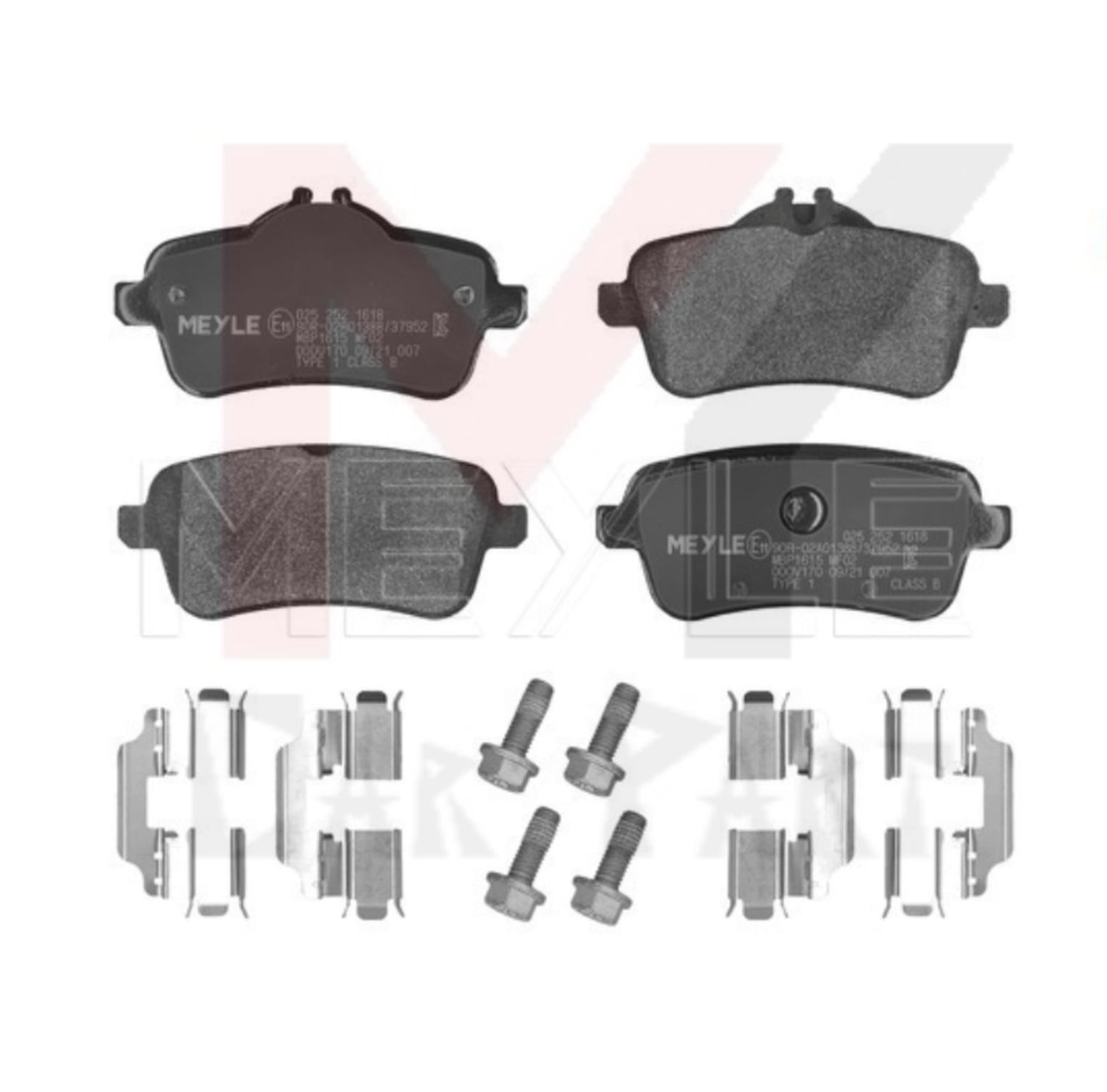 REAR BRAKE PAD MB 166 176