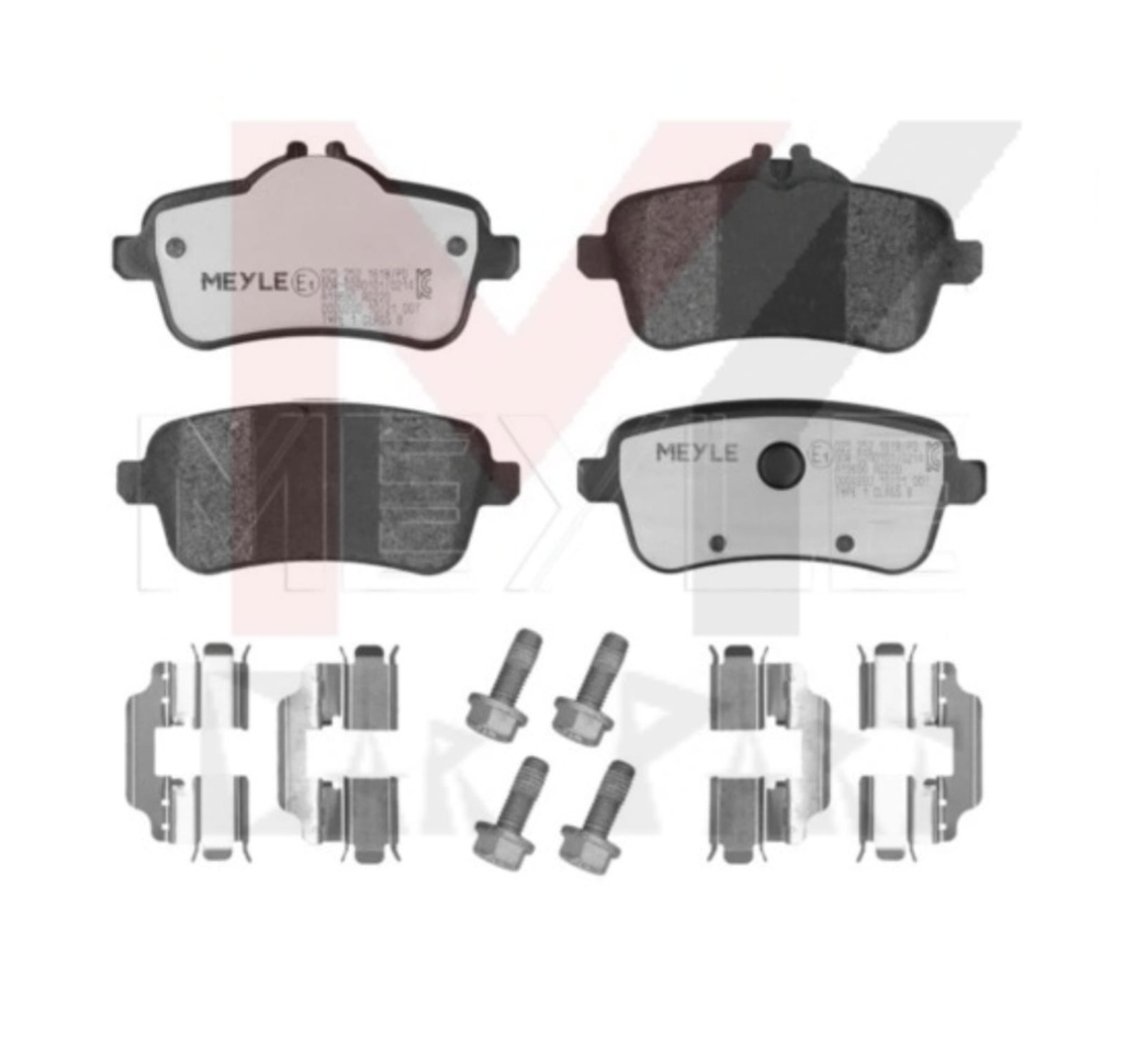 REAR BRAKE PAD MB 166 176