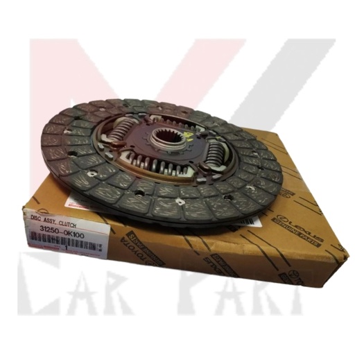 [312500K100]  CLUTCH DISC INNOVA 2.0L