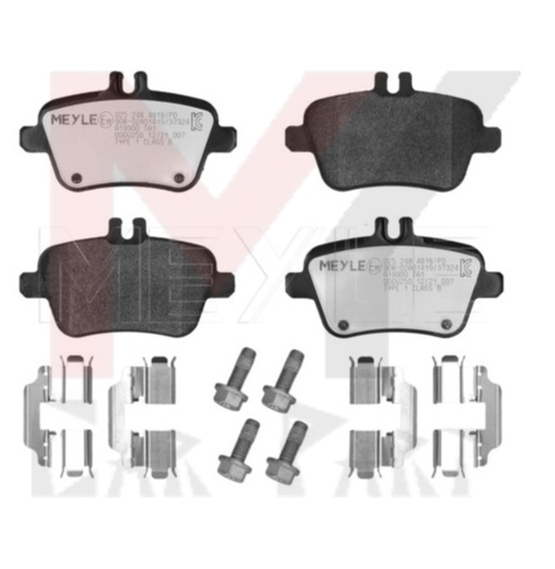 [0252484818/PD] REAR BRAKE PAD MB 176 242 246