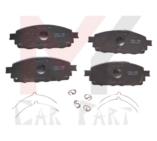 [04465AZJ01] FRT BRAKE PAD Innova crysta