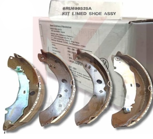 [6RU698525A] RR BRAKE SHOES VENTO RAPID